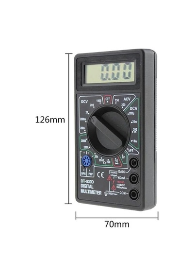Tr Dt-830d Multimetre Dijital Ölçü Aleti Avometre