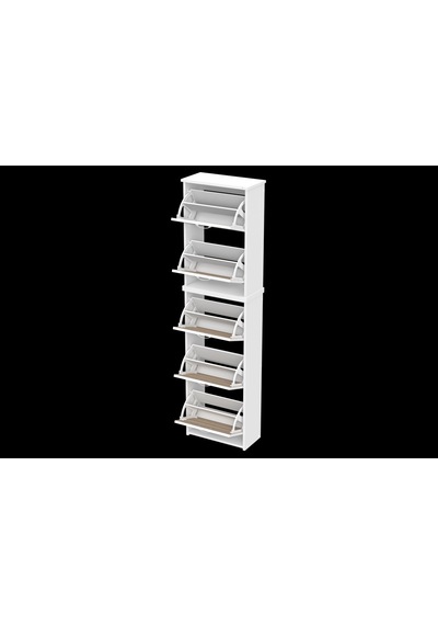 Modilayn Verve Antre 52x194x26 Cm 5 Düşer Kapak 10 Göz Bölmeli Ayakkabılık Çok Renkli Modilayn Verve Antre 52x194x26 Cm 5 Düşer Kapak 10 Göz Bölmeli Ayakkabılık Çok Renkli