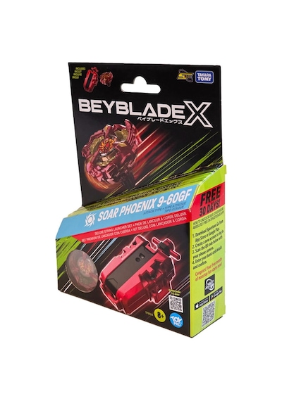 Bey12000 Beyblade Delüks Set Soar Phoenix 9-60gf-tp9324