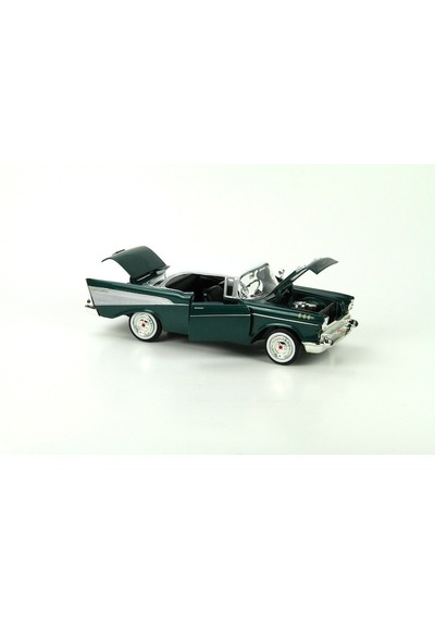 Motormax 1957 Chevy Bel Air 1/24 Model Araba Yeşil