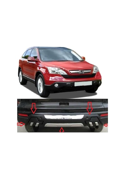 Honda Crv 2007 2011 Arka Tampon Koruyucu Koruma Difüzör