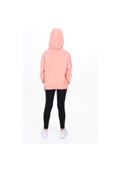 Toontoy Kids Toontoy Kız Çocuk 2'li Takım Baskılı Kapüşonlu Düşük Omuz Sweatshirt & Basic Düz Tayt Mercan Toontoy Kids Toontoy Kız Çocuk 2'li Takım Baskılı Kapüşonlu Düşük Omuz Sweatshirt & Basic Düz Tayt Mercan