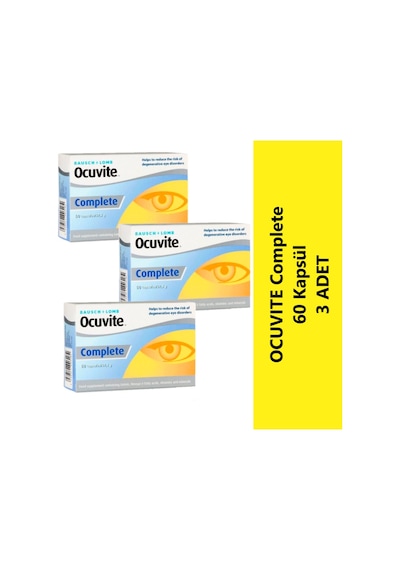 Ocuvite Complete 3 x 60 Kapsül Ocuvite Complete 3 x 60 Kapsül