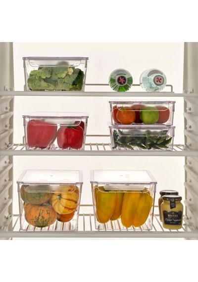 200 325 140 Kapaklı Buzdolabı Organizer