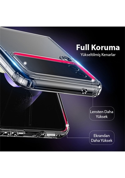 Dux Ducis Crystal Clin Series Samsung Uyumlu Galaxy Z Flip3 5G Shockpro 561217605