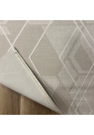 Hoom Rugs Aria 1127 Krem Pamuk Tabanlı Modern Halı Krem