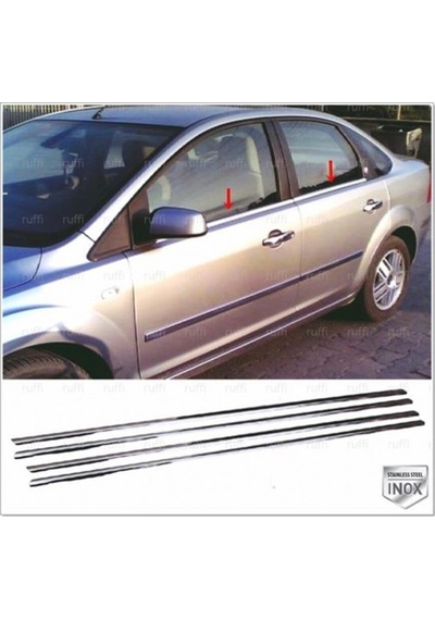 FORD FOCUS 2 KROM CAM ÇITASI P. ÇELİK