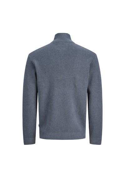 Jack & Jones Jprmılano Stıtch Knıt Half Zıp Sn Turbulence Çok Renkli