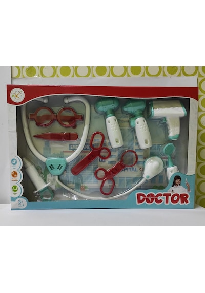 Oyuncak Doktor Seti 10 Parça Eğitici Oyuncak Meslek Oyuncakları