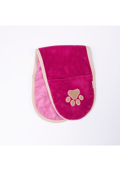 Fuchsia Fuşya Evcil Hayvan Kurulama Havlusu-köpek Kurulama Havlusu- Kedi Kurulama Havlusu