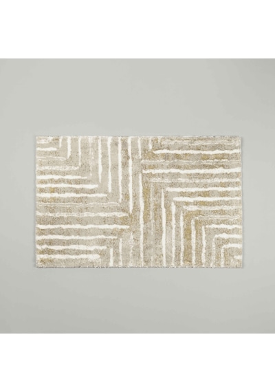 Linens Stria 60x100 Cm Banyo Paspası Latte Bej