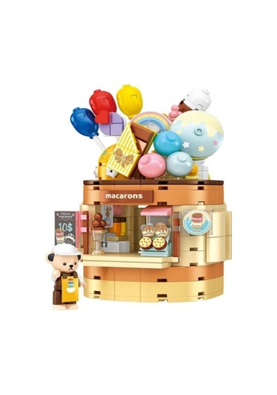 P881201 Teddy Bear Koleksiyonu Dondurma Dünyası 354 Parça Block Oyuncak