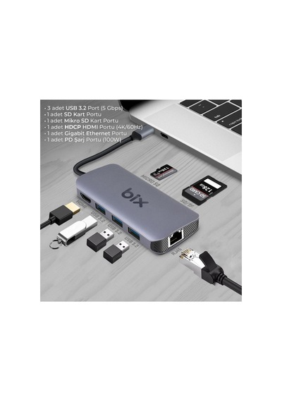 Daytona Bix Bx10hb-pro Usb Çoklayıcı - Teşhir