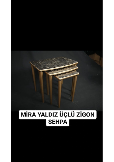 Moleni Mira Yaldız Zigon Sehpa
