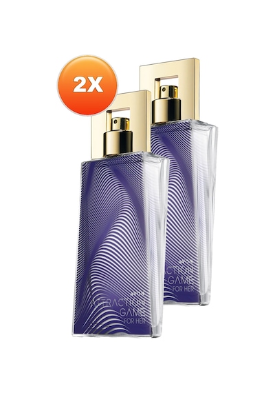 Avon Attraction Game Kadın Parfüm EDP 2 x 50 ML