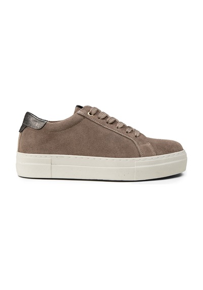 Deery Kadın Hakiki Süet Vizon Rengi Sneaker Ayakkabı - R2571zvznc01