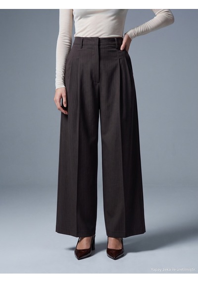 Dilvin 72784 Pensli Pantolon-kahve