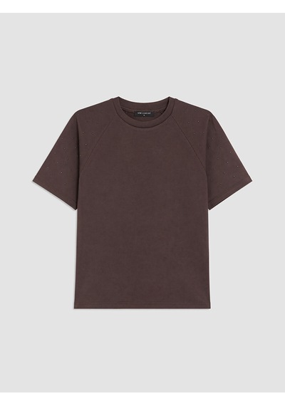 Lcw Comfort Mürdüm Soft Touch Taşlı Bluz