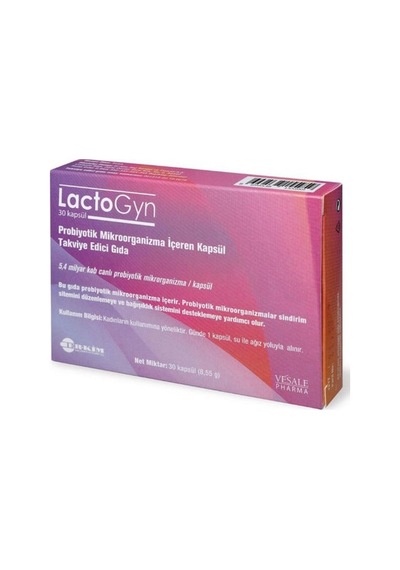 Lactogyn 30 Kapsül Probiyotik