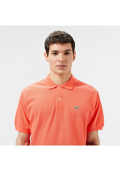 Lacoste Geniş Beden Erkek Polo T-shirt Turuncu