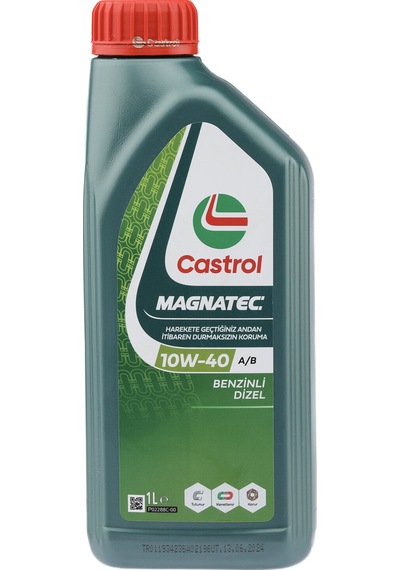 4 Adet Castrol Magnatec 10w/40 Motor Yağı 1l