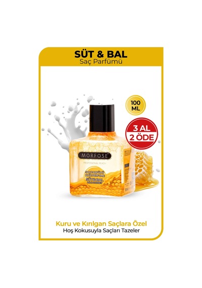 Morfose Süt & Bal Saç Parfümü 100 Ml