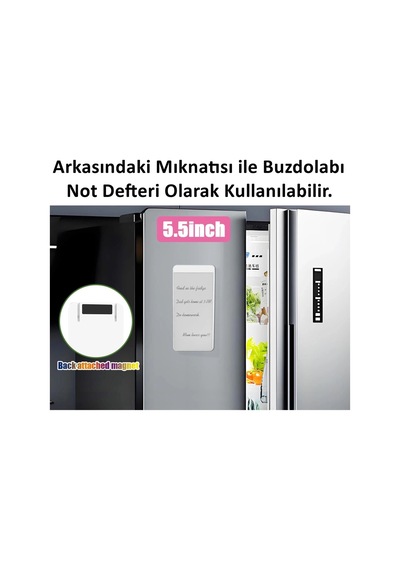 Znv Zenvia Mey İthalat Manyetik Mini Sihirli Yazı Tahtası 5,5" - 14 Cm Znv2025 Cmn