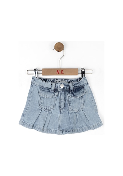 Nk Kids Cute Kız Çocuk Jean Etek 58705 Mavi