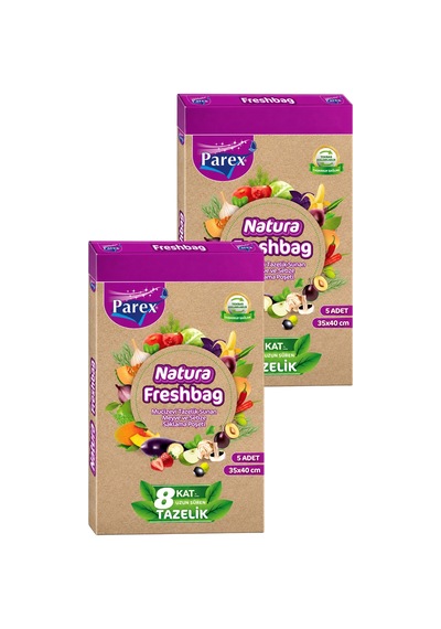 Natura Freshbag Tazeliği Koruyan Poşet İki Paket