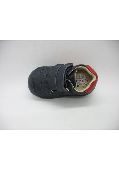Angelokids Toddler 02100 Deri Ortopedik Ilk Adım Ayakkabı 19-23 Lacivert