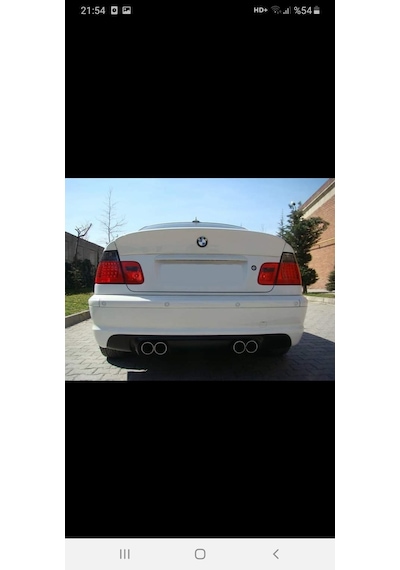 BMW E46 M DİFÜZÖR