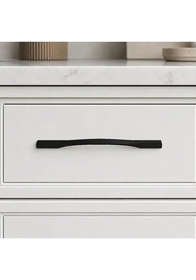Özen Mobilya Kulbu Siyah Renk 224mm Kulp Ö612-224-02 Çok Renkli