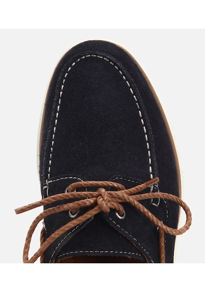 Hotiç Erkek Süet Deri Lacivert Bağcık Detaylı Günlük Loafer 02ayh322730a680 02ayh322730a680