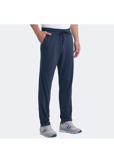 Slazenger KINSPORT IN Erkek Cepli Koyu Gri Eşofman Altı