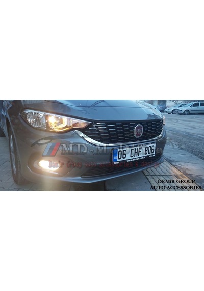 S-Dizayn  Fiat Egea Sedan Krom Ön Panjur Çıtası 2020 Üzeri