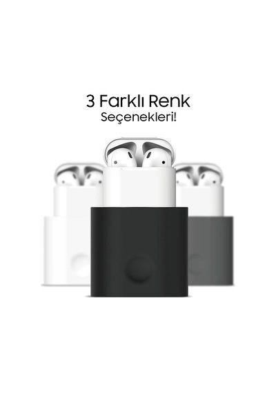 Ally Apple AirPods Uyumlu Boş Şarj Standı- 5775 Standart