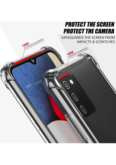 Gld-spt- Newface Samsung Uyumlu Galaxy A02s Kılıf Olex Tpu Silikon