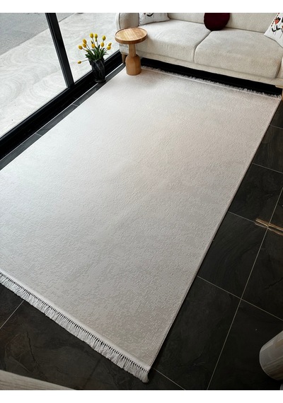 Yakut Halı Salon, Oturma, Yatak Odası Halısı Desen Kodu 74426-060 Beyaz