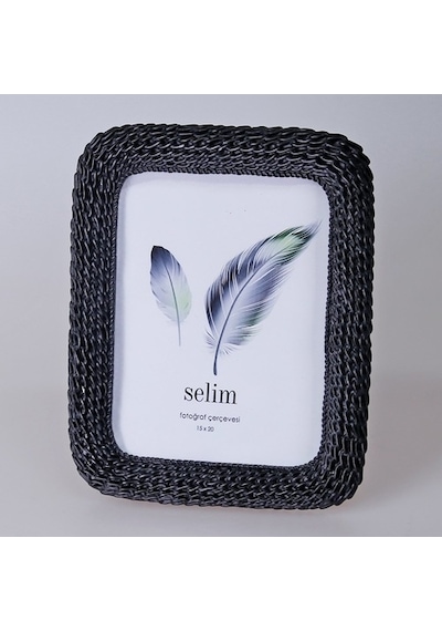 Selim 15 x 20 CM Chain Çerçeve Siyah