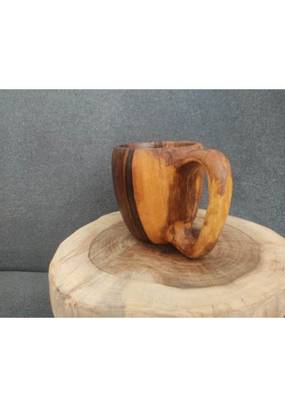 Kuksa Büyük Boy 260 Ml Ceviz Çok Renkli
