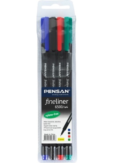 Pensan 6500 4 Renk Fineliner Kalem