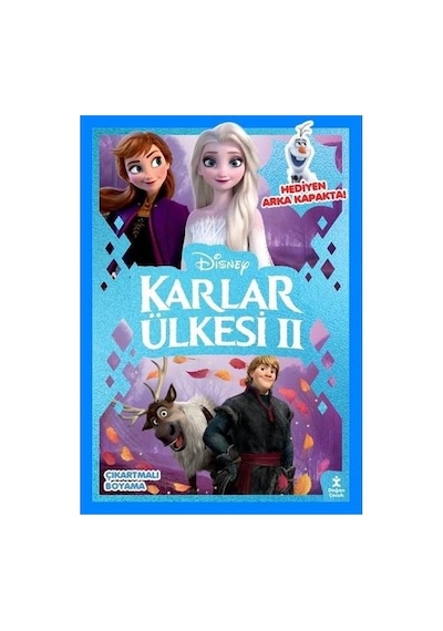 Disney Karlar Ülkesi 2 Parti Zamanı Çıkartmalı Boyama Kitabı