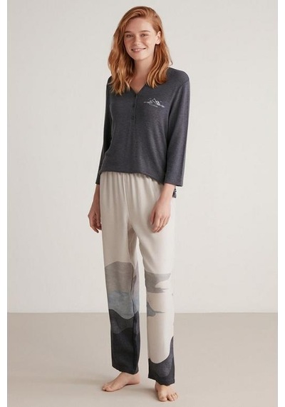 Nautica W604 Kadın Pijama Takımı 001