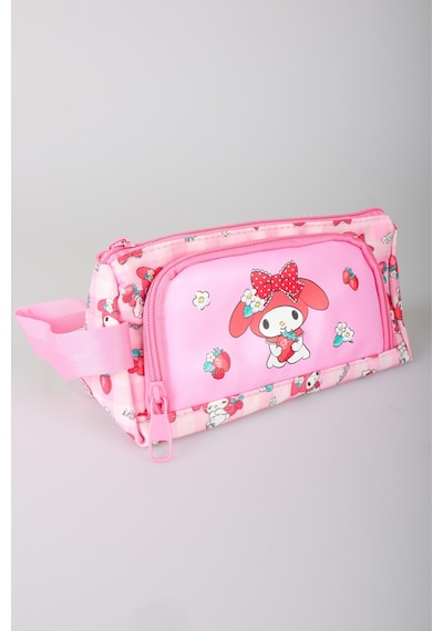 X Dekomus Lisanslı My Melody Yeni Sezon Sweet Berry Collection Kalem Çantası Açık Gri