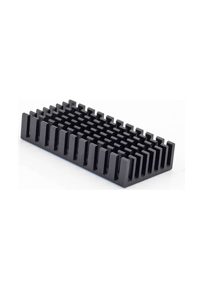 25mmx50mmx10mm Alüminyum Soğutucu Pasif Isı Emici Radyatör Peltier Led Elektronik Devre Entegre Vga