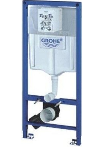 Grohe Rapid Sl Gömme Rezervuar Pnömatik Alçıpan Tipi 13 Cm -  3852 Beyaz - Mavi