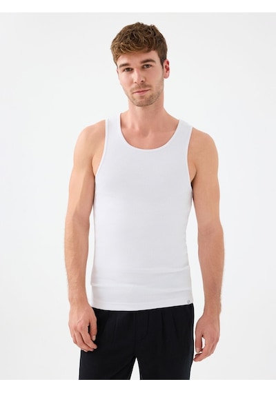 LOFT Regular Fit Erkek Atlet Lf2039318 Q1.v1 Beyaz