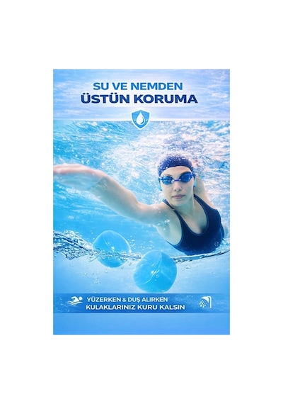 Esnek Yumuşak Silikon Kulak Tıkacı 6'lı Özel Kutulu Su Geçirmez Ve Gürültü Önleyici Uyku Havuz Deniz