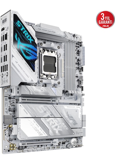 Asus Rog Strıx X870e-a Gamıng Wıfı7 Neo, 4xddr5, 4xm.2, Hdmı, Dp, Type-c, Pcıe 5.0, 2xwi-fi 7, Bluetooth V5.4, Am5 Soket Gamıng Anakart