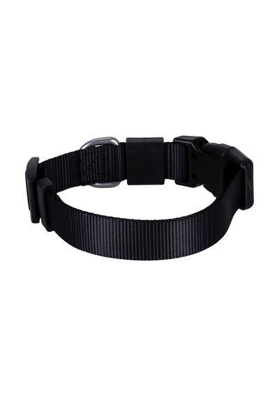 Swissplus Urban Paws Köpek Tasması Noir Black Ayarlanabilir, Dayanıklı, Hafif-20mm Siyah